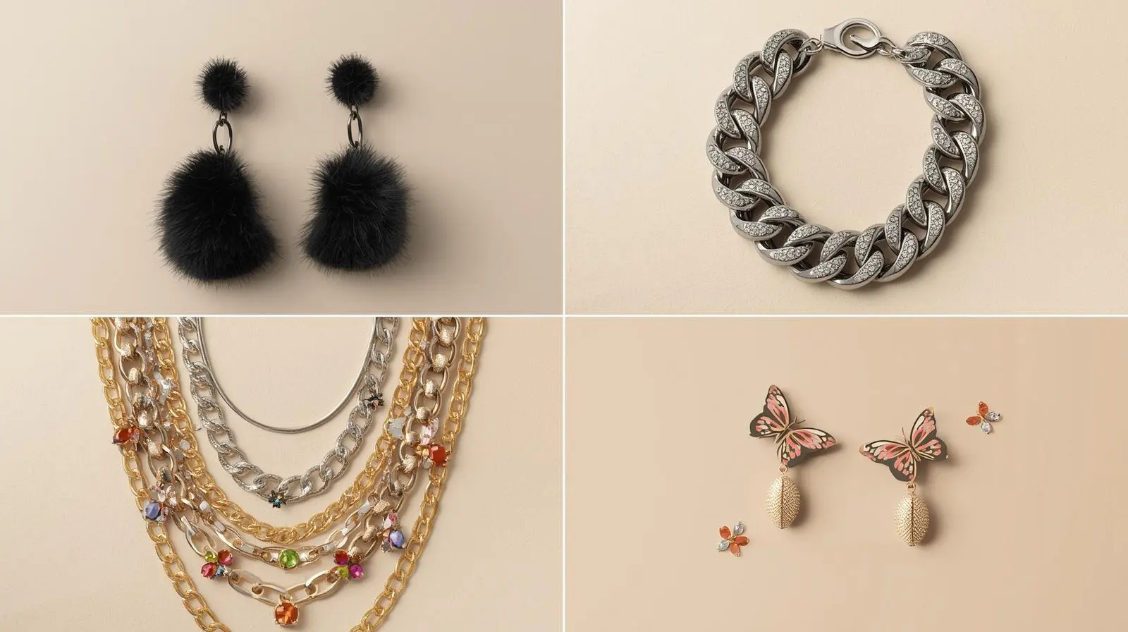 Artificial Jewelry Shop Near Me | 2026 artificial jewelry trends: bold, mixed metals, colorful, nature-inspired 