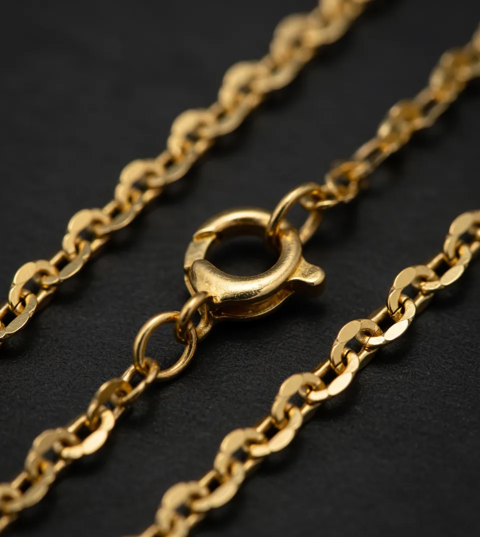 Dainty Gold Chain Necklace 1