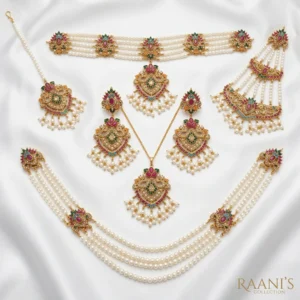 Bridal Pearl Jewellery Set