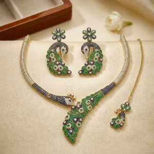 Peacock Jewellery Set