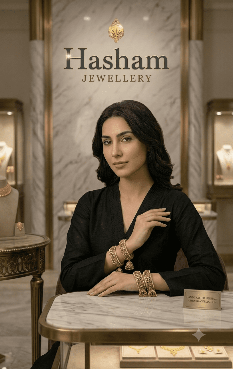 Luxury Pearl Jhumki Bangles – Elegant Bridal Artificial Jewellery for Women - Image 2
