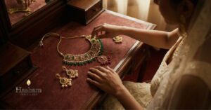 Artificial bridal jewellery set in Lahore with traditional elegance