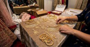 Elegant bridal artificial jewellery set for Lahore weddings
